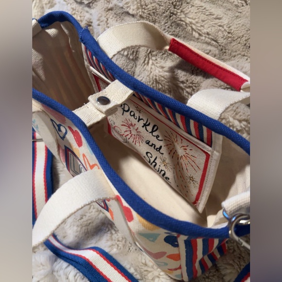 NEW | Brighton | Women’s ‘Love ‘ Multicolor Heart Tote Handbag - Picture 8 of 13